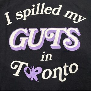 Olivia Rodrigo Guts World Tour Toronto Merch, Exclusive Merch, Men’s Large